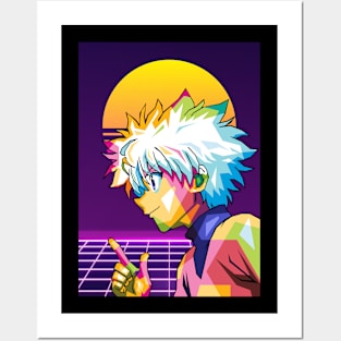 anime retro pop art Posters and Art